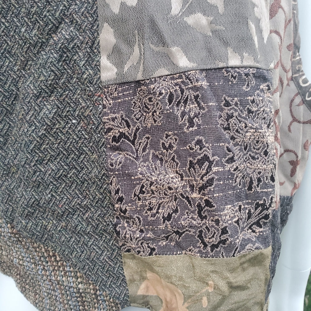 Oversized patchwork vest - Picture 9 of 9